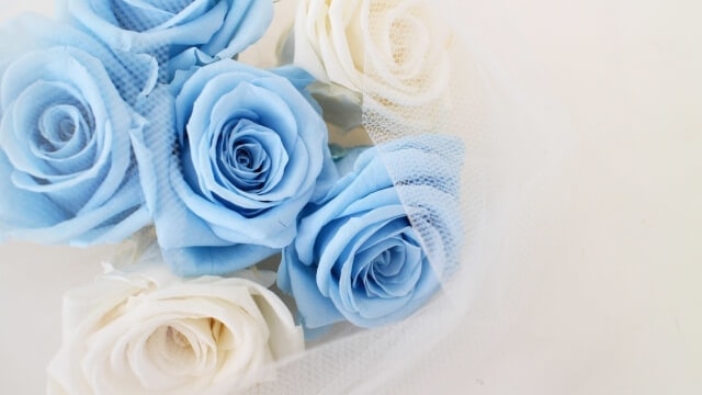 Blue Roseサロンのお見送り